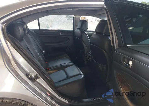 2009 Hyundai Genesis 4.6 из США, поврежденный, VIN KMHGC46F89U051921